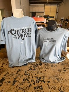Custom apparel for an organization